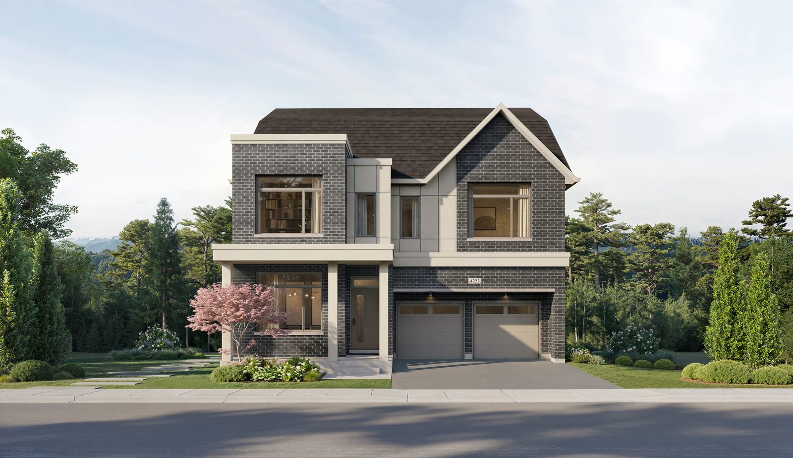 Five Oaks Oakville The Whitewing Loft - Elevation B rendering